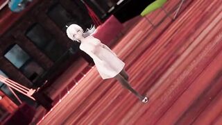 【MMD R-eighteen SEX DANCE】HAKU YUMMY PERVERSE BUTT SWEET INSANE SATISFACTION SWEET BUTTOCKS ホットお尻 [MMD]
