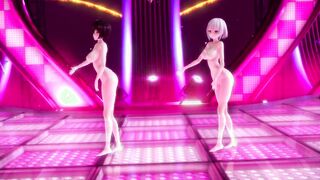 【MMD R-teens SEX DANCE】HOT SIRUS HUGE BUTT PERVERSE SWEET SATISFACTION INSANE LOVELY BOOTY ホットお尻 [MMD]
