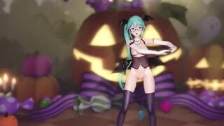 【MMD R-teenagers SEX DANCE】MIKU BABE LONG DELICIOUS BOOTY SWEET INSANE SATISFACTION SENSUAL TEMPTATION 激しいセックス [MMD]