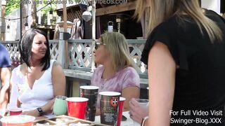 Bae Outside Plowed Fest | Real Swingers Swap Wives |