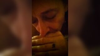 hot mom blows n fucks her boy-sex toy