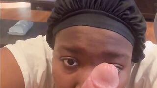 I missed sucking off daddy’s cock