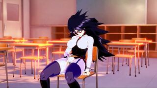 My Hero Academia: Big Tit Professor Ms Midnight Fucks inside classroom