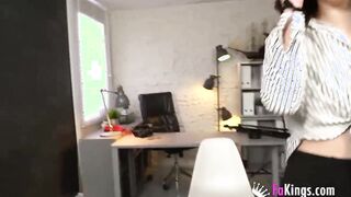 The new FAKINGS SECRETARY. Making a casting for an inexperienced