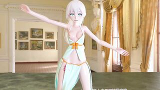 【MMD R-teenie SEX DANCE】ASS DELICIOUS SWEET INSANE MASTURBATION BABE ANAL PLUG SEX DANCE ホットお尻 [MMD]