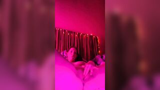 Close up cunt nailed by my white sex toy
