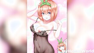 Gotoubun No Hanayome Yotsuba Nakano Cartoon two