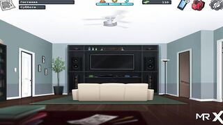 SummertimeSaga - Jerking Off On Parents Bed With Older Woman's