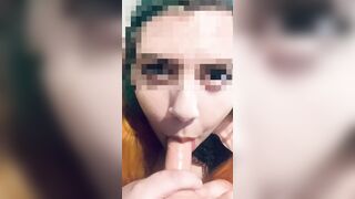 Sucking Off your huge fat penis