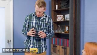 Brazzers - Red Haired Hot Scarlett Jones Seduces Danny D & He Offer Her A Rough Nailed With His Long Cock
