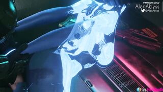 Master Chief fills Cortana up (with sound) 3d animation anime hentai game ASMR voice Halo Infinite