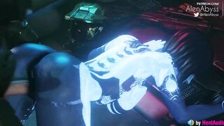Master Chief fills Cortana up (with sound) 3d animation anime hentai game ASMR voice Halo Infinite