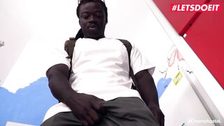 HornyHostel - Eveline Dellai Vulgar Czech Takes Big big black cock In Her Tight