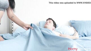 Stepmom begs stepsister to boned my morning boner- Karmen Santana