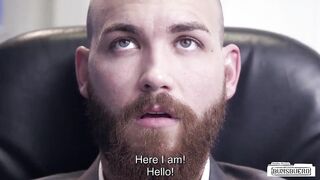 BUMS BUERO - hot office sex with German blonde secretary