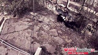Milf Hunter & skank Julia Exclusiv enjoy an anal fuck