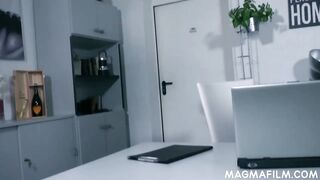 Fat couple fucking for Hottie therapist