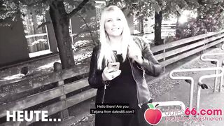 point of watch PICKUPS ► OUTDOOR PARK-SCREWED ◄ Bae German Blonde Tatjana