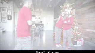 Christmas Morning Boned! with My Huge Penis Step Daddy