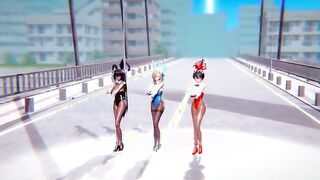 【MMD R-teens SEX DANCE】SWEET SEXSUAL BOOTY INSANE SATISFACTION YUMMY HOT BUTT INSANE DANCE 熱いお尻 [MMD]