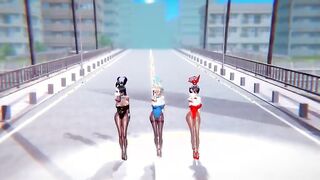 【MMD R-teens SEX DANCE】SWEET SEXSUAL BOOTY INSANE SATISFACTION YUMMY HOT BUTT INSANE DANCE 熱いお尻 [MMD]