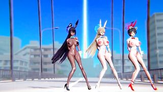 【MMD R-teens SEX DANCE】SWEET SEXSUAL BOOTY INSANE SATISFACTION YUMMY HOT BUTT INSANE DANCE 熱いお尻 [MMD]