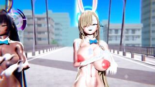 【MMD R-teens SEX DANCE】SWEET SEXSUAL BOOTY INSANE SATISFACTION YUMMY HOT BUTT INSANE DANCE 熱いお尻 [MMD]