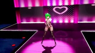 【MMD R-18 yo SEX DANCE】PERVERSE BUTT HOTTIE BUTT DANCE DELICIOUS SATISFACTION おいしいお尻 [MMD]