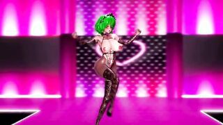 【MMD R-18 yo SEX DANCE】PERVERSE BUTT HOTTIE BUTT DANCE DELICIOUS SATISFACTION おいしいお尻 [MMD]