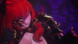 【MMD R-barely legal SEX DANCE】SWEET BABE VAGINA EXTREME YUMMY SATISFACTION EXTREME SEX ハードセックス [MMD]