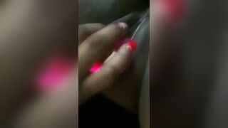having fun with soak black cunt