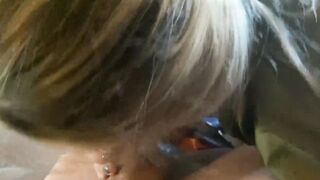 Snowbunny cheats on hubby with huge white penis