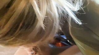 Snowbunny cheats on hubby with huge white penis