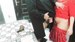 Real indian Maid Boned For Cash With Clear Hindi Audio
