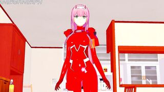 DARLING INTO THE FRANXX ZERO 2 ANIMATED 3D UNCENSORED