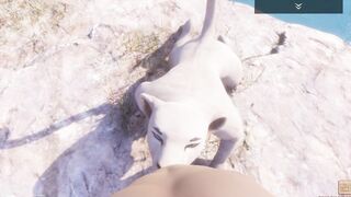 Kira Lion Furry chick point of view Fucking