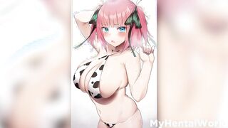 Gotoubun No Hanayome Itsuki Nakano two