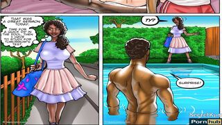 My Son's Best Friend Dad pt. #3 - barely legal year older African Lover loses Virginity || First Time bbc double penetration