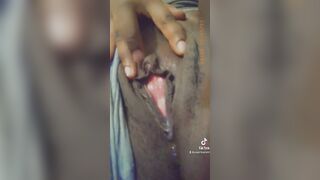 Having Fun with my twat, made me squirt.. can you make me nsquirt?