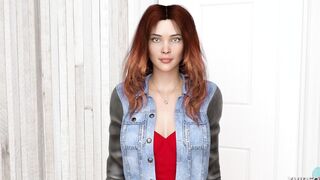WHERE THE HEART IS #156 • Katie strolls nude on