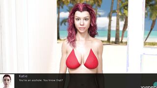 WHERE THE HEART IS #156 • Katie strolls nude on