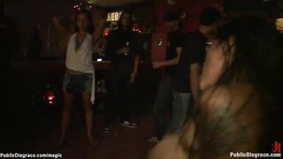 Big breasts Hispanic booty outdoors pounded