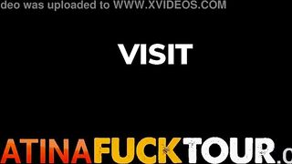 two hands sloppy ginger hispanic head deep throat huge cock