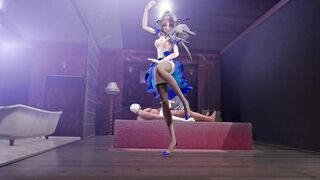 【MMD R-teens SEX DANCE】PERVERSE INSANE SEX SWEET YUMMY ASS ROUGH SEX ホットお尻 [MMD]