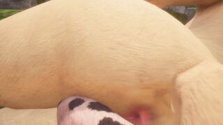 Dyke Feline Cats Snatch Play | Mouth Full of Piss Ending | Wild Life