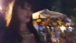 Dining with Playboy cover Flavia Tamayo
