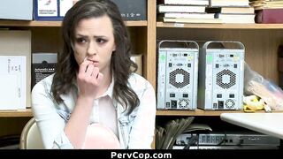 College Goddess Caught Stealing and Reprimanded With Penis
