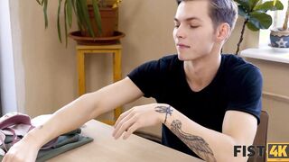 FIST4K. Depraved sexpot has her twat fisted by the energetic