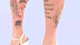 Tattooed up Hispanic Kitana Montana gets dicked down