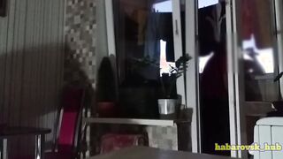Hubby went to shower wifey plowed by friend